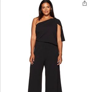 Adrianna Papell Black Jumpsuit, Size 20W.